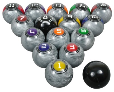 McDermott Galaxy Series Billiard Pool Ball Set 2 ¼  - 57.2 mm