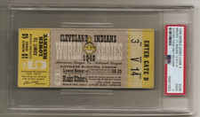 Cleveland Indians 1948 World Series Game 5 Satchel Paige Only WS GM PSA 2 Ticket