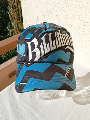 Billabong Trucker Cap blau/schwarz   Snapback   Retro Style   guter Zustand