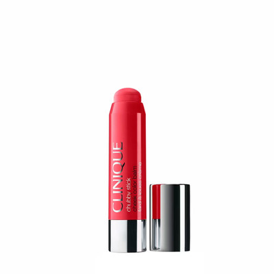 Clinique Chubby Stick Cheek Color Balm Cream Blush 08 Ramp'd Up Rouge Color NEW