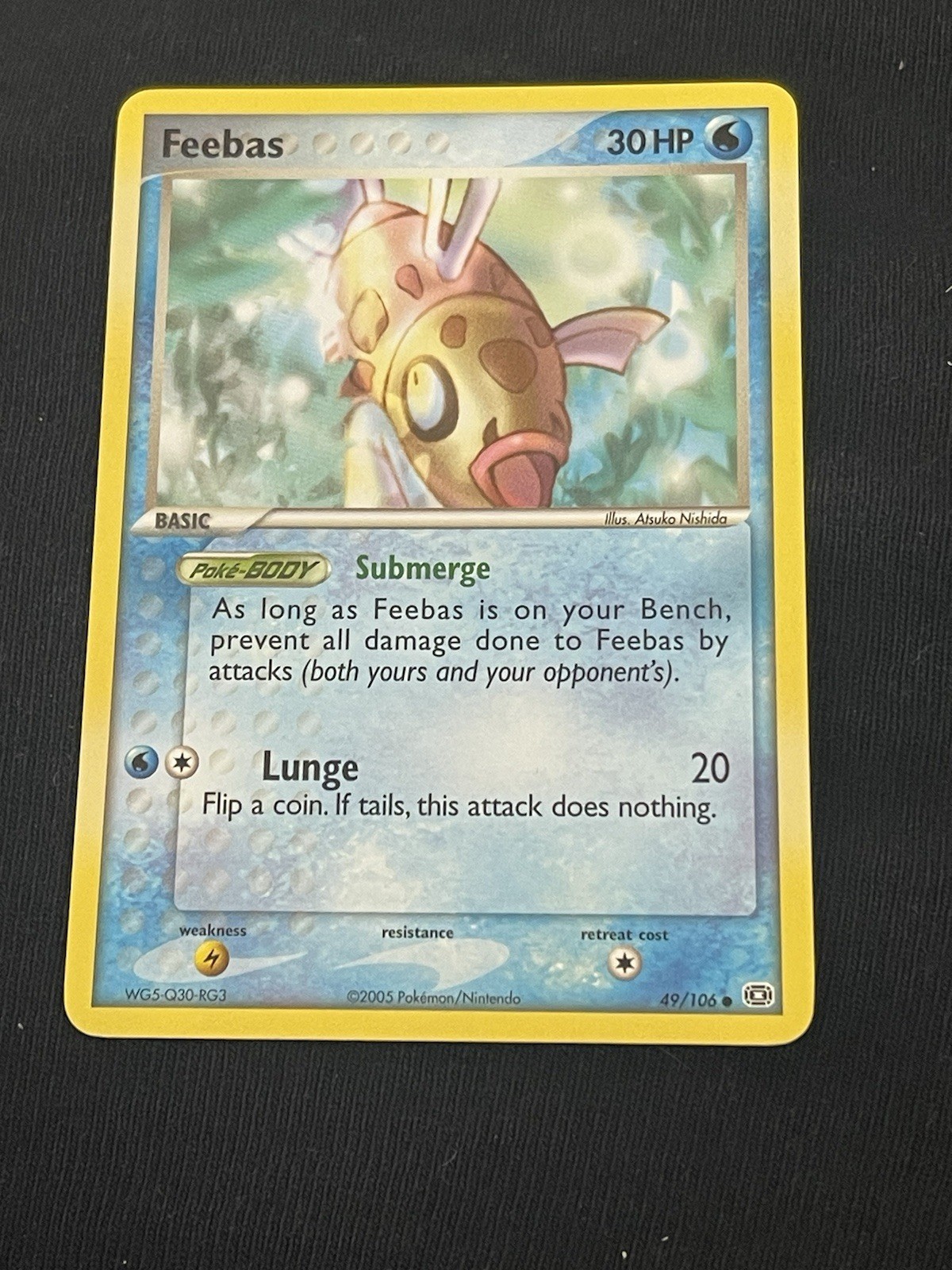 Feebas 49/106 Pokemon Card - Emerald