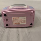 Vintage 2001 Pink Barbie FM Alarm Clock Radio Tested Works Battery Operated — photo 7