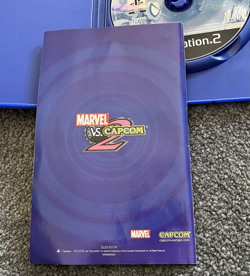 Marvel vs Capcom 2 - PS2 Sony PlayStation 2 - PAL Tested Complete - Like New - Image 4 of 4