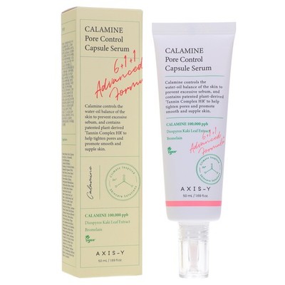 AXIS-Y CALAMINE PORE CONTROL CAPSULE SERUM 1.69 OZ ~ Brand New ~ Opened Box