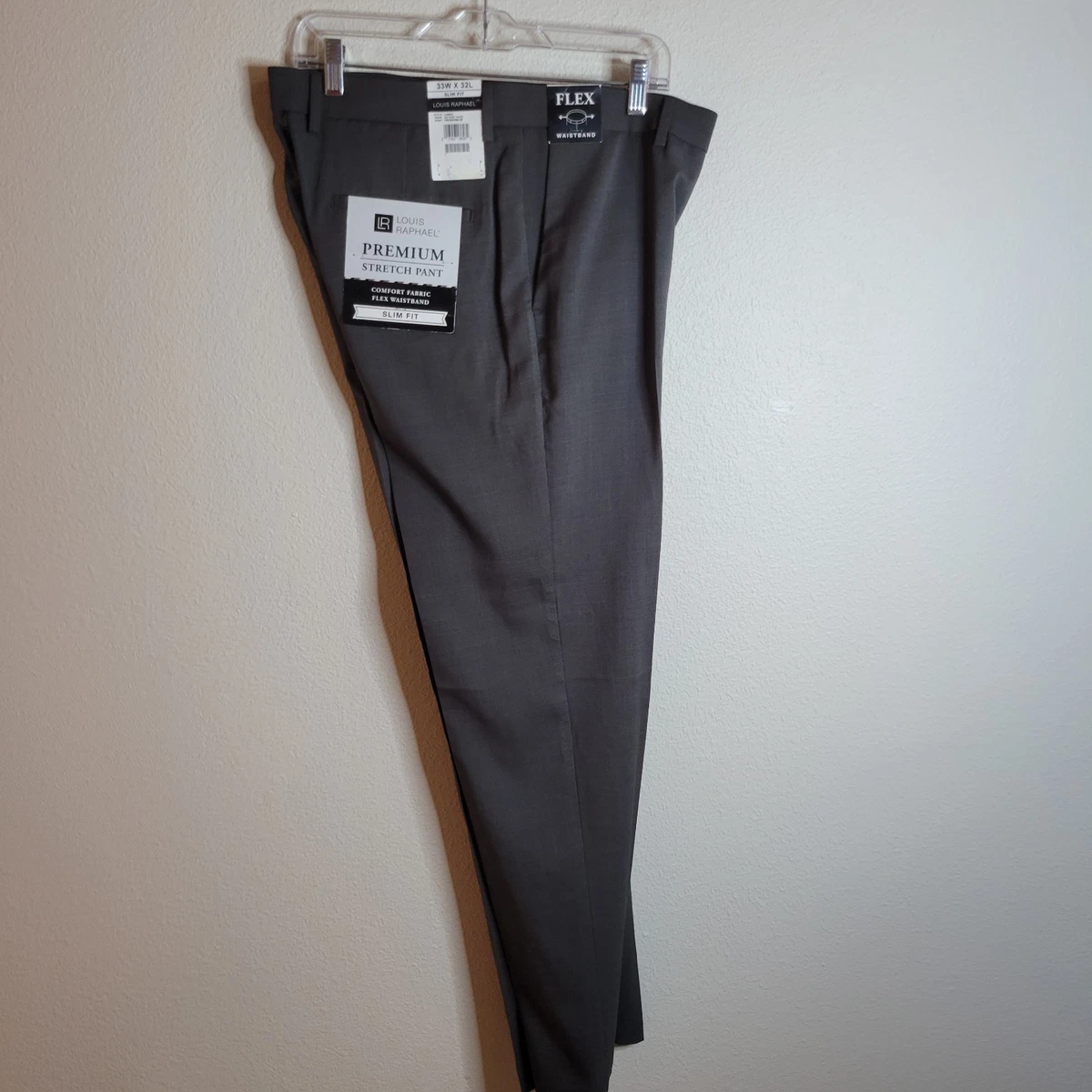 green emerald velvet dress Louis Raphael Men's Premium Stretch Straight Fit Dress Pants at Amazon  Men's Clothing store