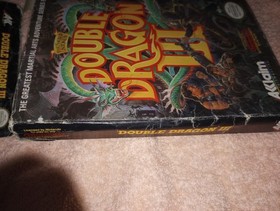 Double Dragon 3 III Nintendo NES con manual 