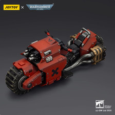 Figuras de acción JOYTOY Warhammer Blood Angels Raider-Pattern Combat Bike 1/18
