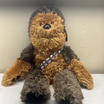 Build A Bear BAB Star Wars Plush Chewbacca Wookie Chewy Brown 21'' Plushie w/tags