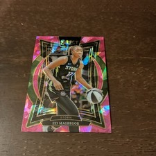 2025 Panini Select WNBA Seattle Storm Eli Magbegor Pink Ice Prizm Card