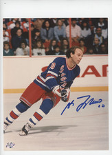 Guy Lafleur New York Rangers Signed 8x10 w/ holo