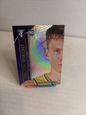 2024-25 Panini Totally Certified - Portraits Dalton Knecht #19 Mirror (RC)