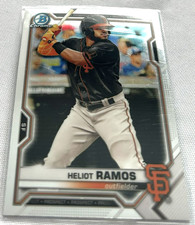 2021 Bowman Chrome Baseball Prospects Heliot Ramos San Francisco Giants #BCP-69