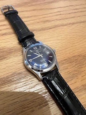 Orient Star Navy Dial Automatic Men's Watch Vintage Authentic Working Pre-Owned