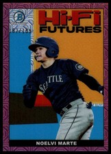 2022 Bowman #HIFI-1 Marcelo Mayer Hi-Fi Futures Mojo Pink Refractors #/199