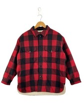 Pendleton Wool Check Jacket Red Casual for Men