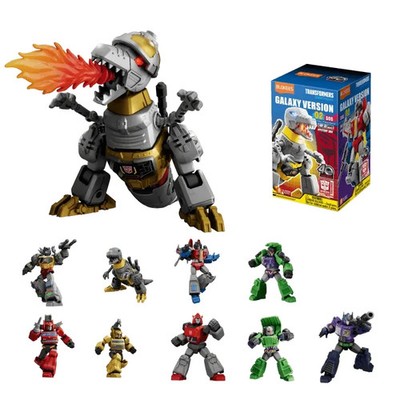 Blokees Transformers Galaxy Version 02 SOS Time 2x Blind box's Factory Sealed