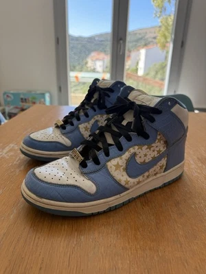 Nike Dunk High Pro SB Supreme Bleue Stars 10us - Photo 1/4