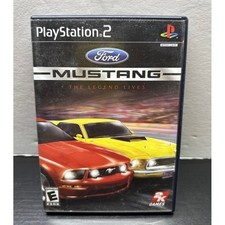Ford Mustang: The Legend Lives (Sony PlayStation 2, 2005) complete