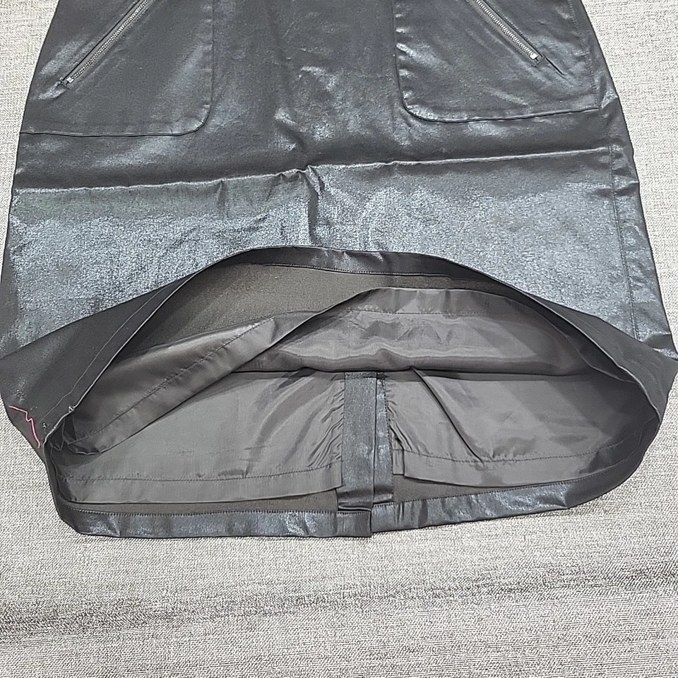 Юбка Kate and Mallory без застежек с карманами на молнии 18 Вт увеличенный размер с шортами - Изображение 4 из 4