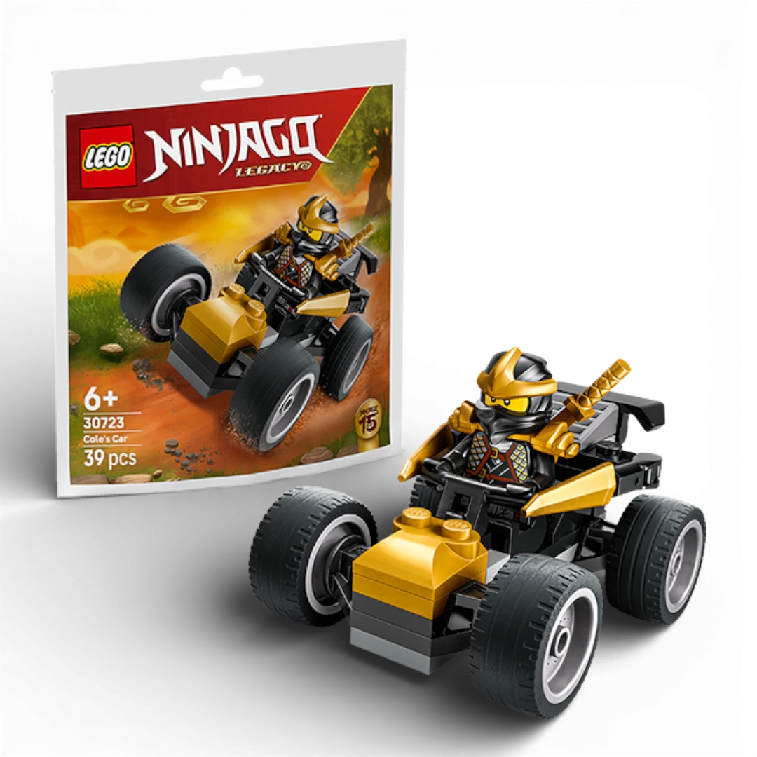 LEGO Ninjago Legacy 30723 Polybag - Cole's Car NUOVO SIGILLATO - Immagine 6