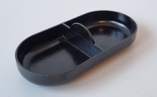 Bauhaus Schreibtisch HELIT Bakelit Ferderschale 426 in schwarzbraun um 1930