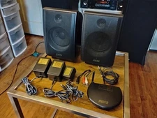 Complete Pair of Wireless ADVENT Recoton CLV-A900R Speakers Cords Transmitter 