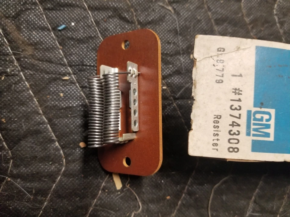 BUICK 1374308 1966 - 1968;LESABRE WILDCAT & ELECTRA 无空调电阻;加热器 — 第 2/2 张图片