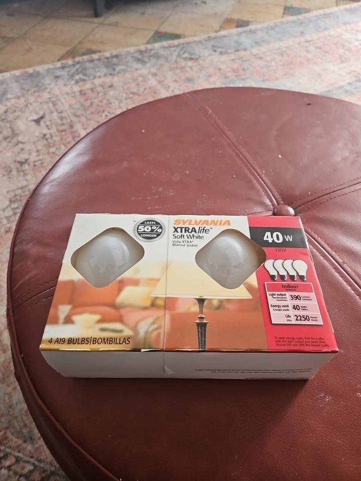 A19 Brand New 4 Bulbs  4 Pack