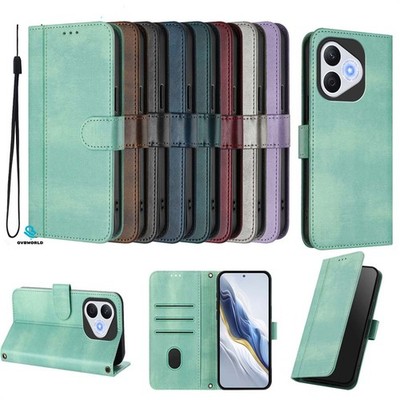 Handyhülle für Huawei P80 P90 Honor 600 500 400 X6C Line Einfarbig Wallet Case