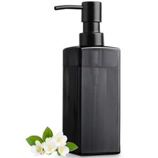 GMISUN Black Glass Soap Dispenser, Hand Assorted colors , sizes