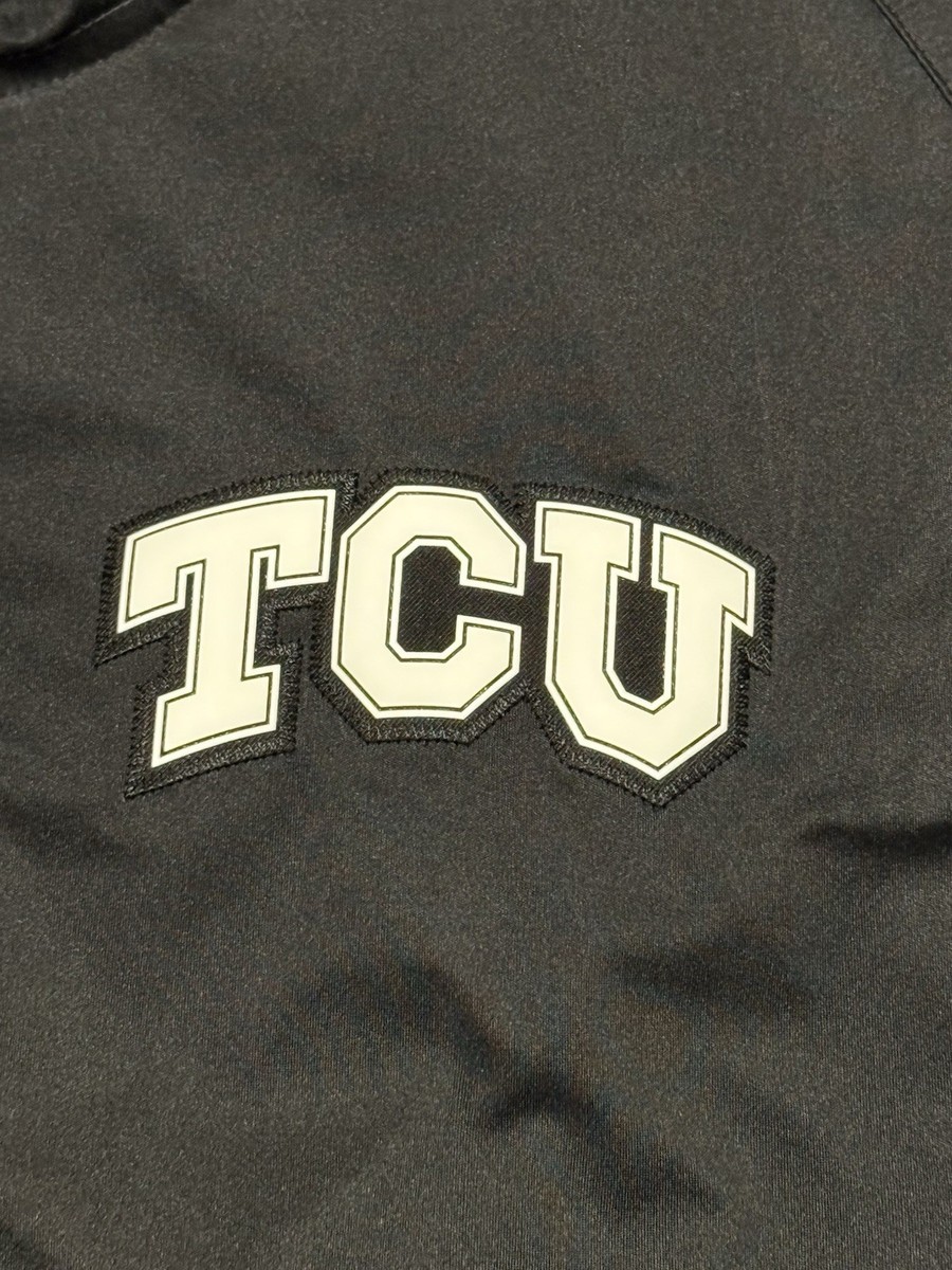 Nike TCU Horned Frogs Team Issued Coach Pullover 1/4 Zip Shield
