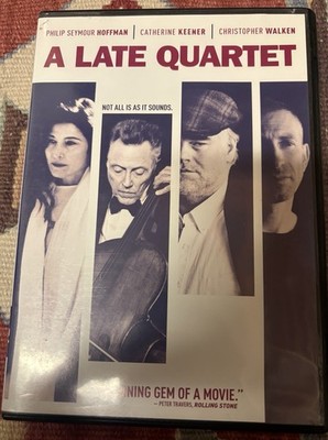A Late Quartet DVD Philip Seymour Hoffman, Christopher Walken ￼