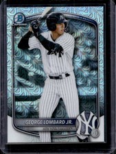 2025 Bowman Draft George Lombard Jr. Chrome Refractor #BDC-43 Yankees