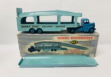 Dinky Supertoys 982 Pullmore Transporter, Code 3 repaint, Repro Box, Vintage