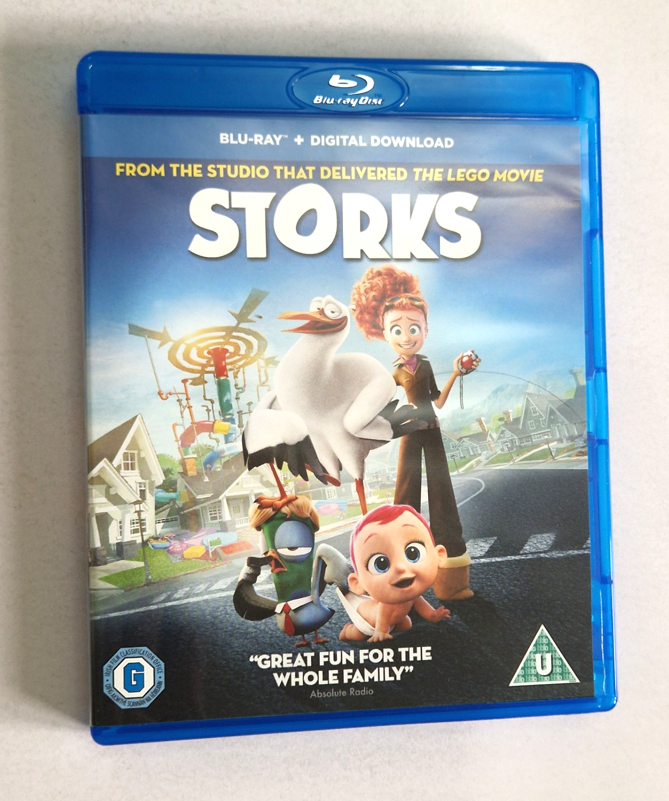 Storks BLU RAY Kids Film