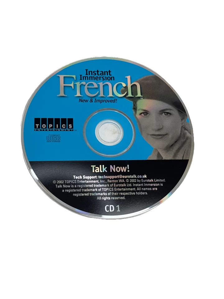 INSTANT IMMERSION FRENCH (2002 Deluxe 5 CD-ROM Set) Euro Method - Image 2 of 4