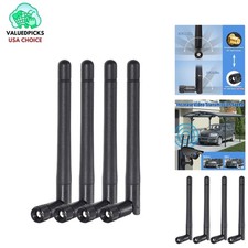 Dual Band Wireless Antenna Set - 4 x 3dBi RP-SMA for Enhanced Video Surveillance