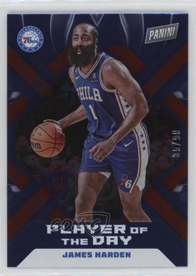 2022-23 Panini Player of the Day Red 35/99 James Harden #22 0z4z