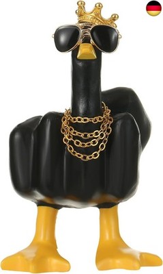 Mittelfinger Ente,Auto Deko Stinkefinger Middle Finger Duck You