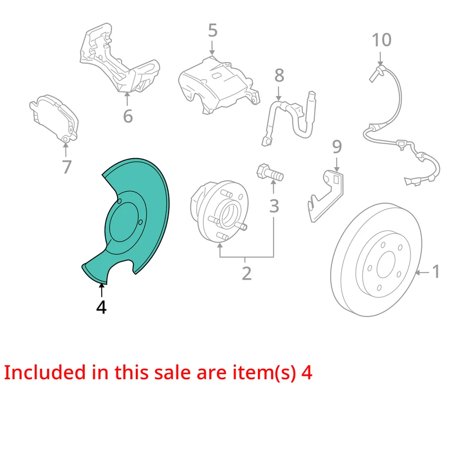 Se adapta a Buick Regal Shield 2012-2017 FRT BRK 13273626 - NUEVO FABRICANTE DE EQUIPOS ORIGINALES 13273626 Foto 3 de 4