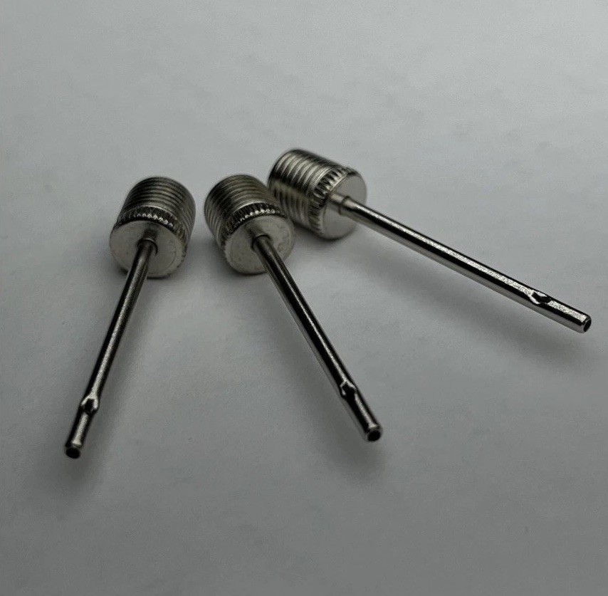 Set of 3 Metal Ball Pump Needles for Basketballs and Sports Balls