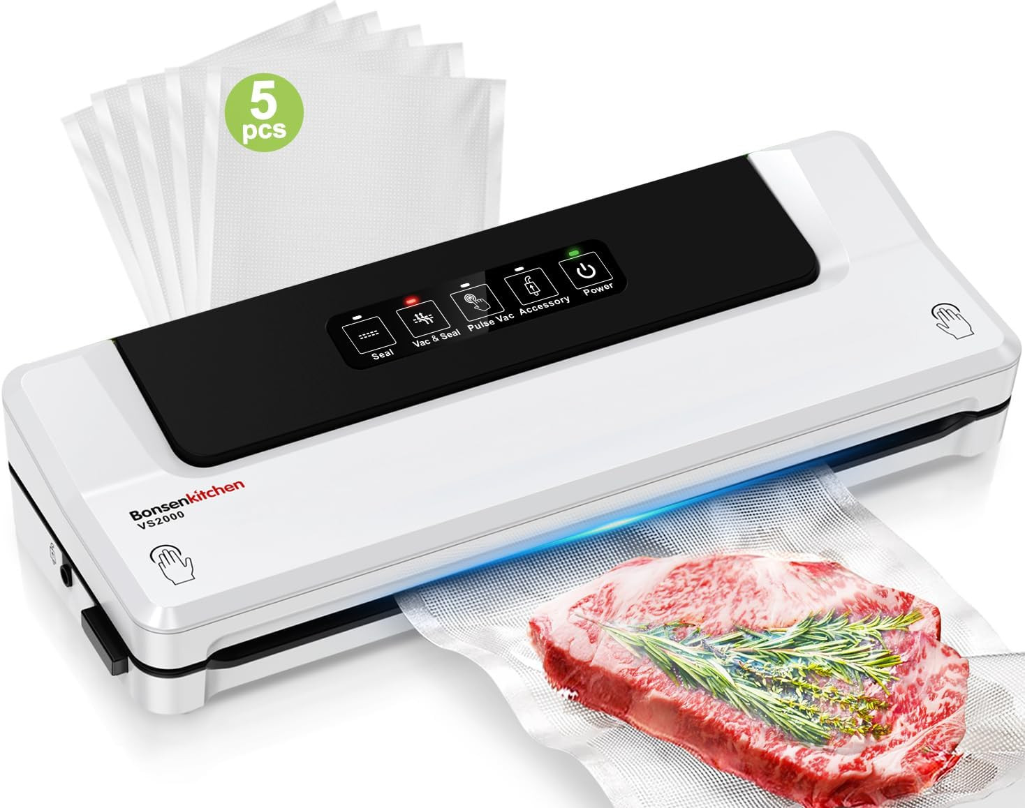 Macchina Sottovuoto 4 in 1 per Alimenti e Cottura Sous Vide Professionale