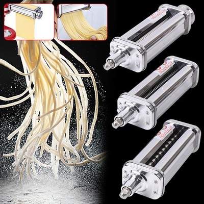 KitchenAid Artisan Nudelblatt Roller & Cutter Edelstahl Nudelvorsatz Pastaaufsat