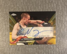 2018 Topps UFC Chrome MMA Cards 10