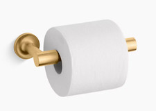 New Kohler K-14377-2MB Purist Toilet Paper Holder Vibrant Brushed Moderne Brass