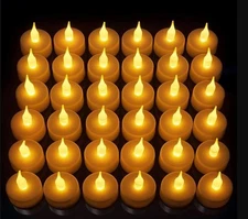 432 PCS Tea Lights Tealight Candles Flameless LED Flickering Battery Operated