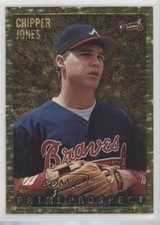 1995 Bowman Prime Prospect Gold Chipper Jones #262 HOF 7xr