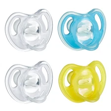 Tommee Tippee Ultra-Light Silicone Pacifier, BPA Free, 6-18m, 4 Count