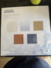 Brand New Creative Memories Autumn Harvest Vellum Paper Pack 12 X 12