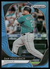 2020 Panini Prizm Prizms Carolina Blue #204 Dan Vogelbach - BB